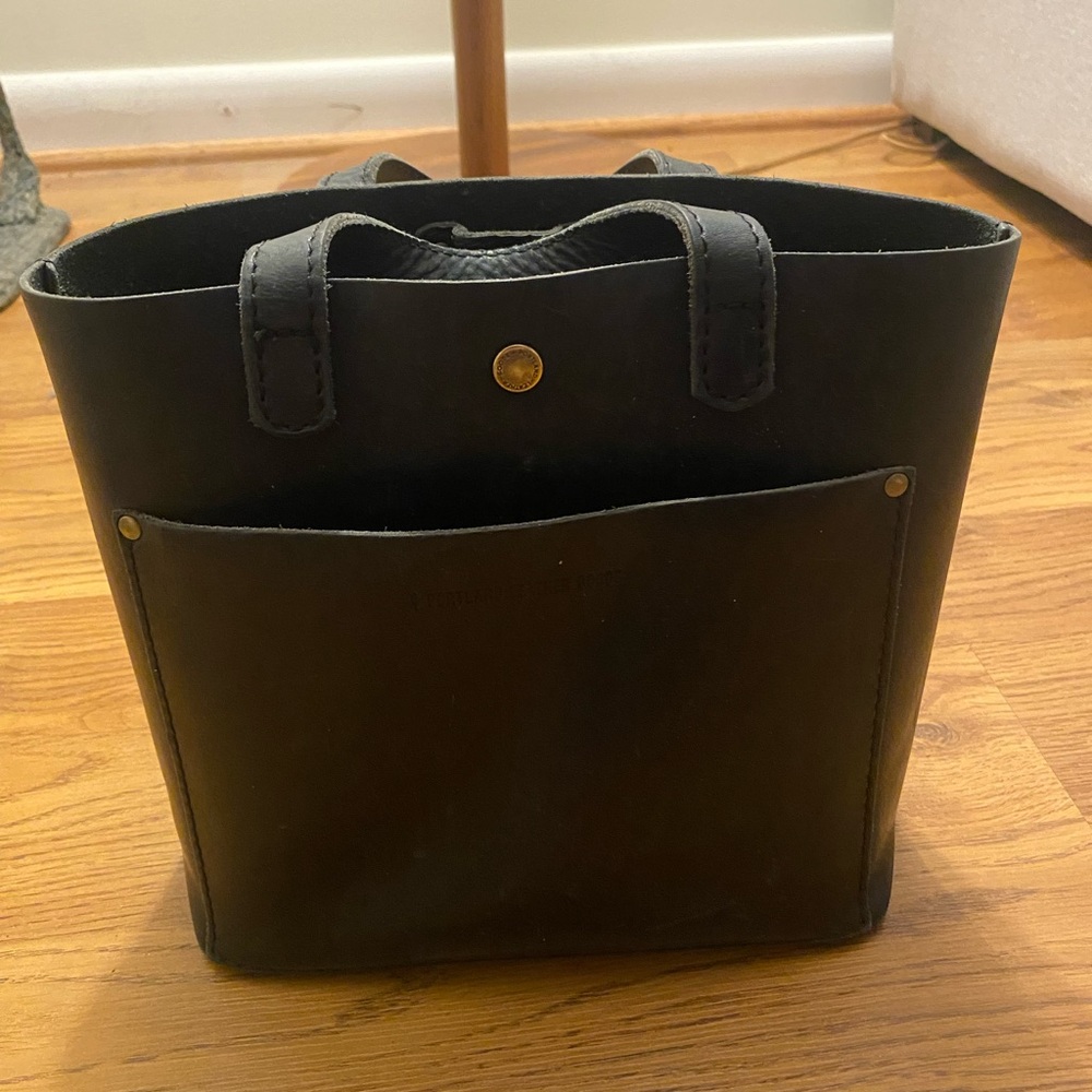 Portland Leather Mini Leather Tote Bag - Picture 8 of 8